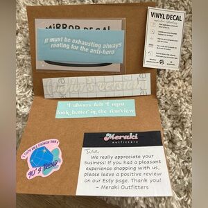 Lyrical Vinyl Decals